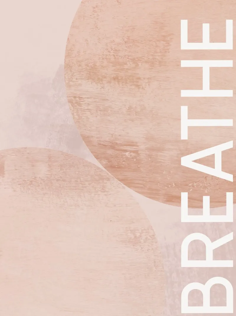 Breathe Acryl-Glas von treechild
