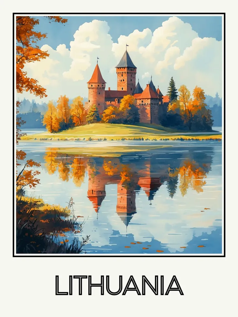 Lituania poster da Frame the World