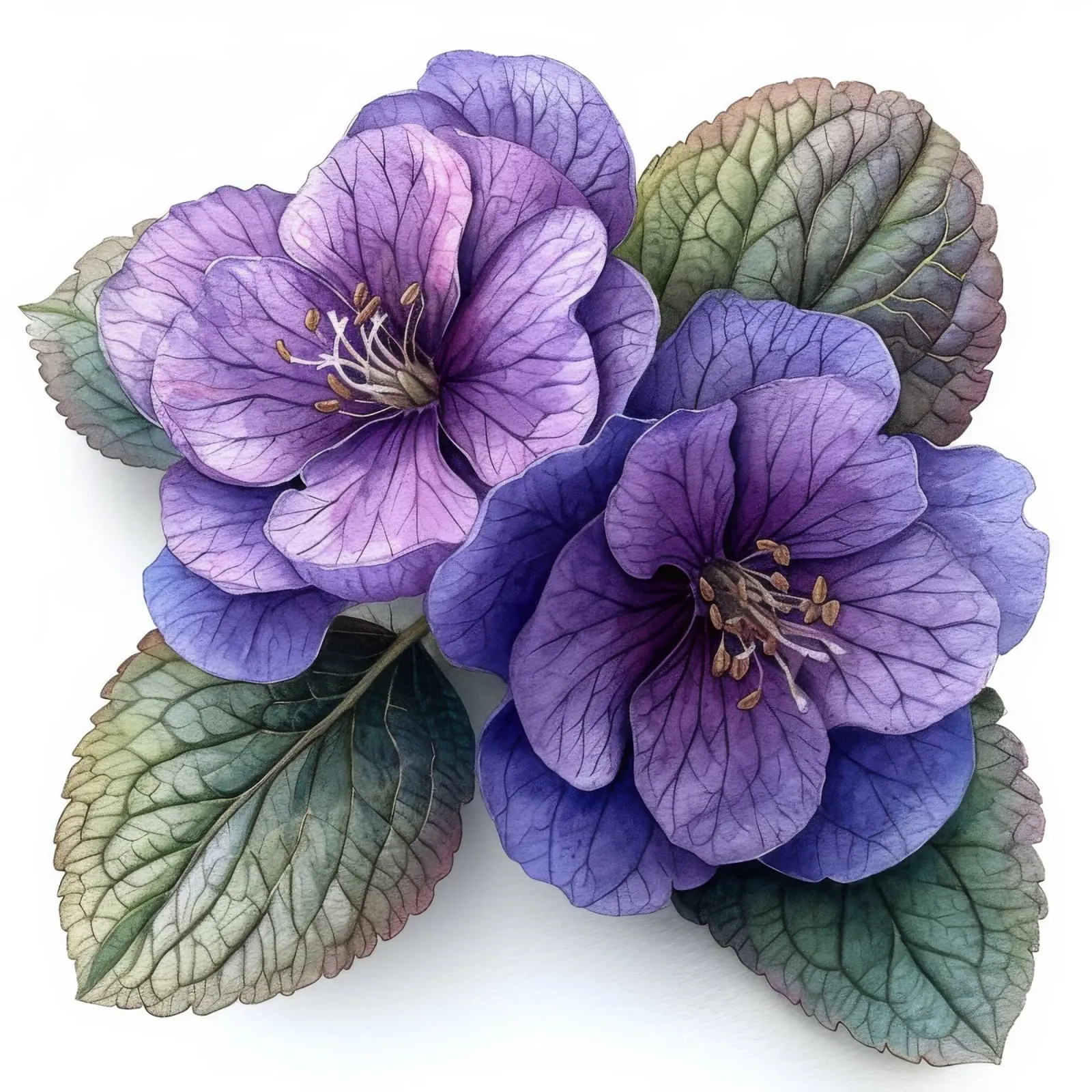 Lamium Flower 1 canvas by Bold Blooms