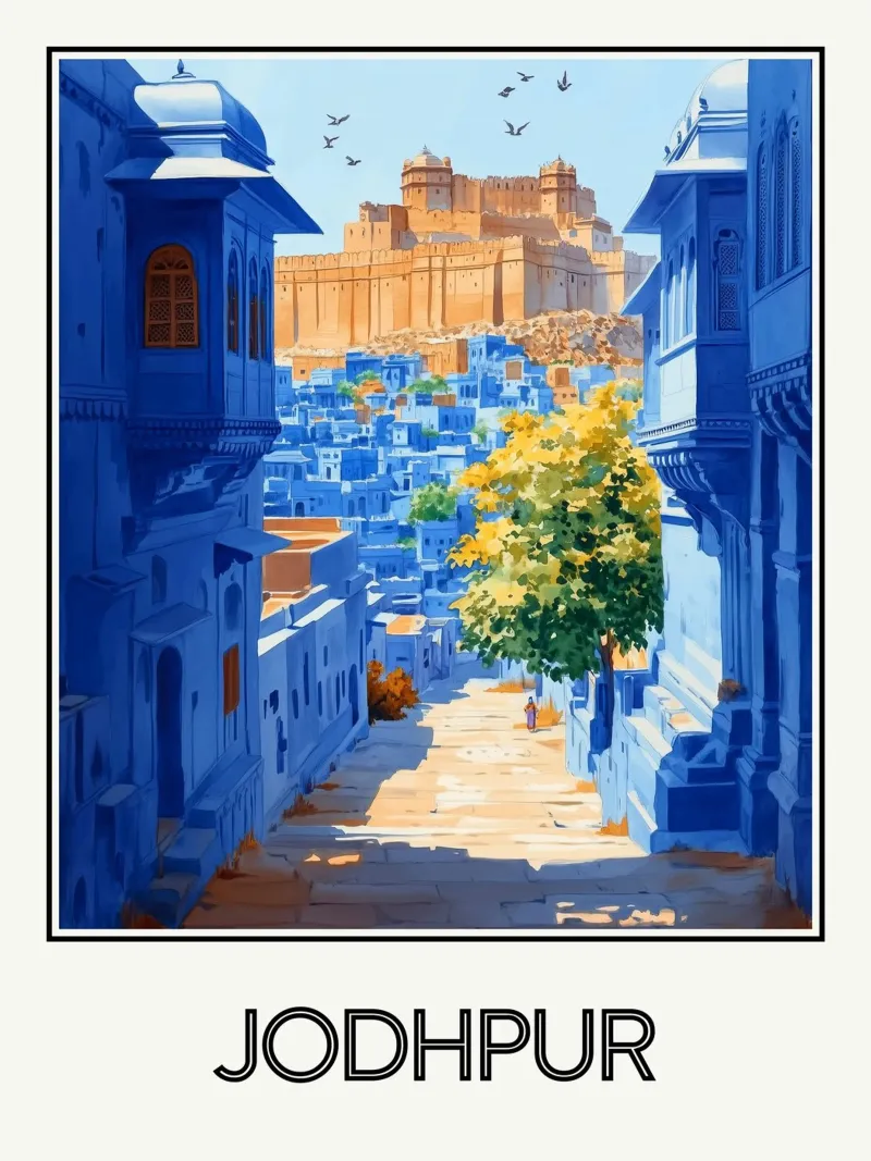 Jodhpur poster da Frame the World