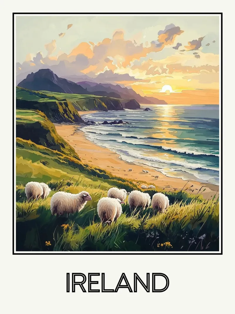 Irlanda poster da Frame the World