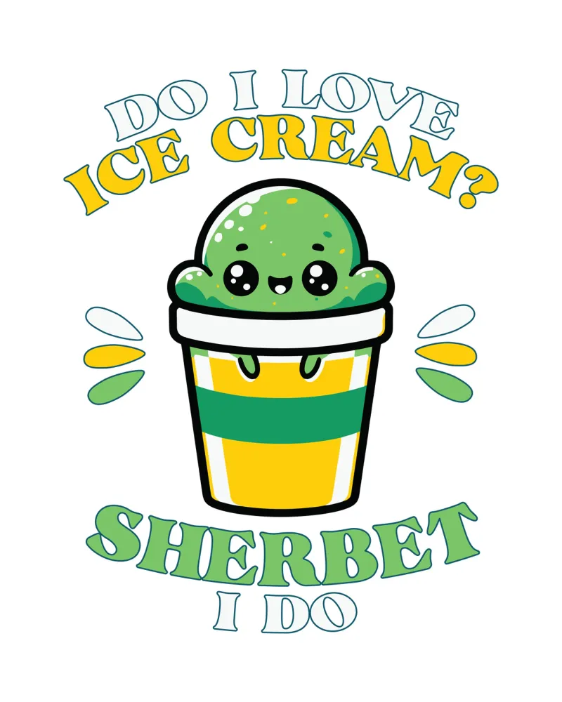 Do I love ice cream? Sherbet I do pellicola backlit da edsonramosart