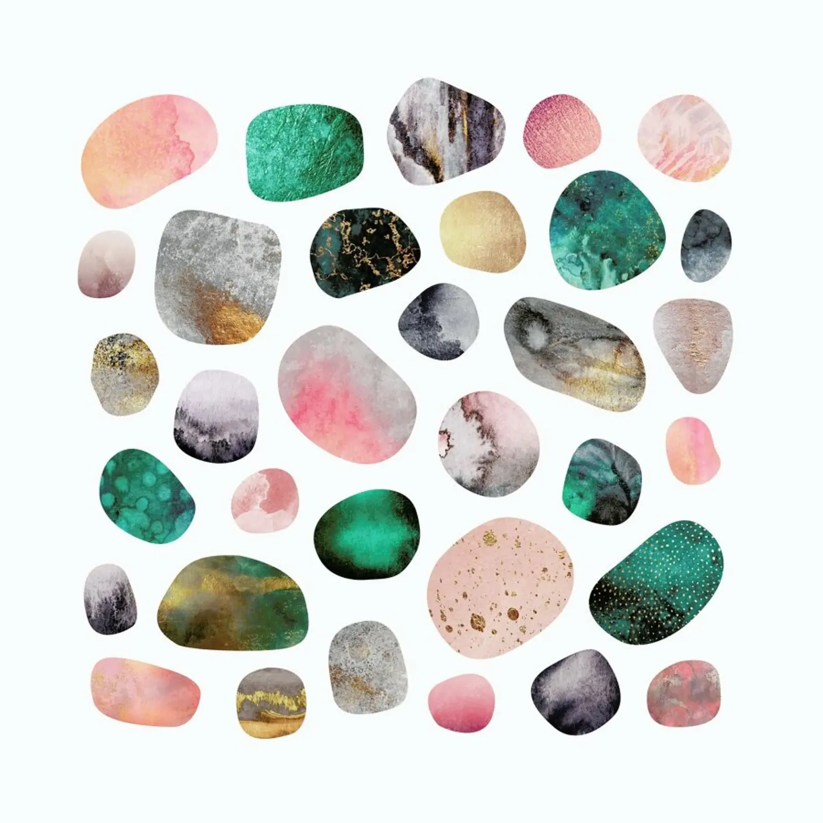 Pretty Pebbles pellicola backlit da Elisabeth Fredriksson