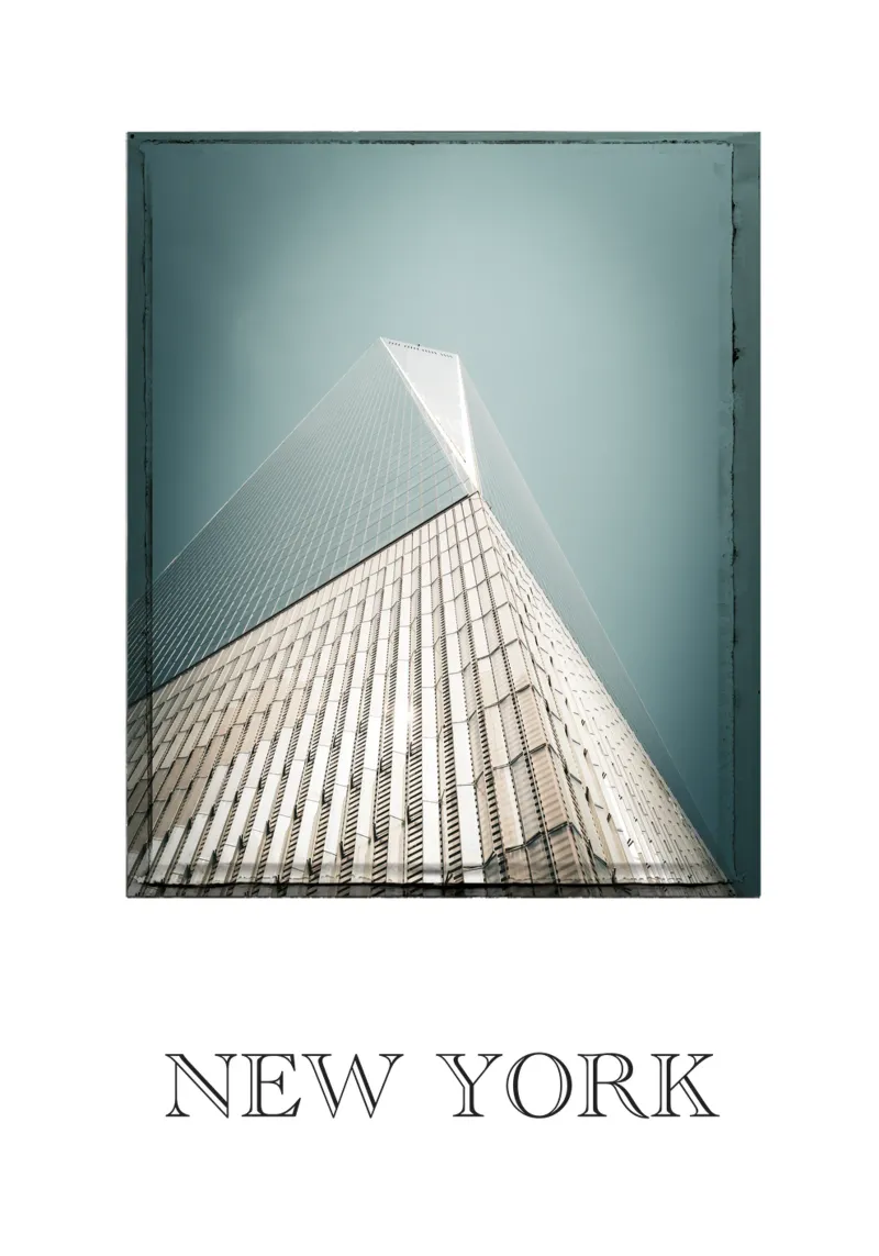 NEW YORK one pellicola backlit da Flo Klein