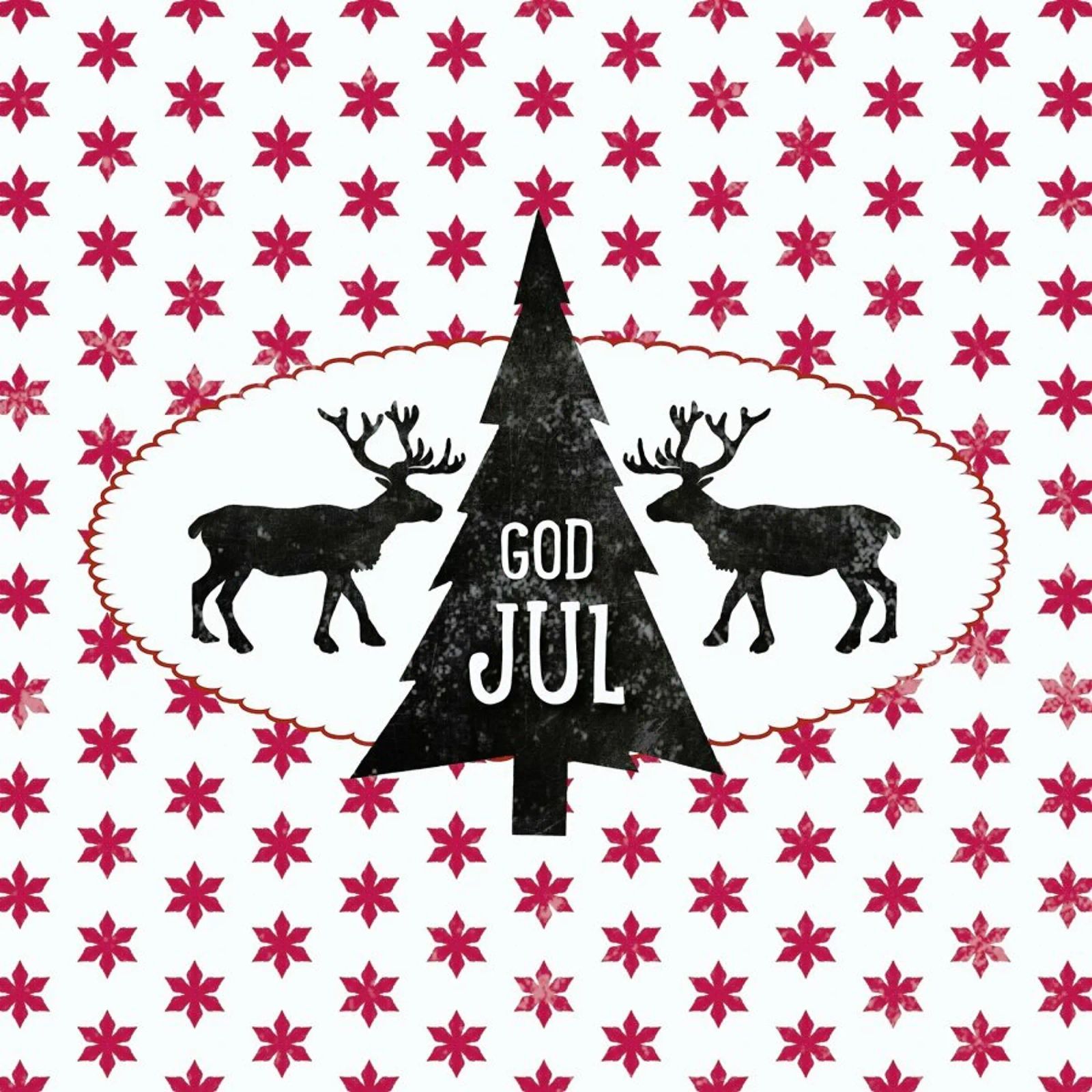 Gott Jul Poster von Monika Strigel
