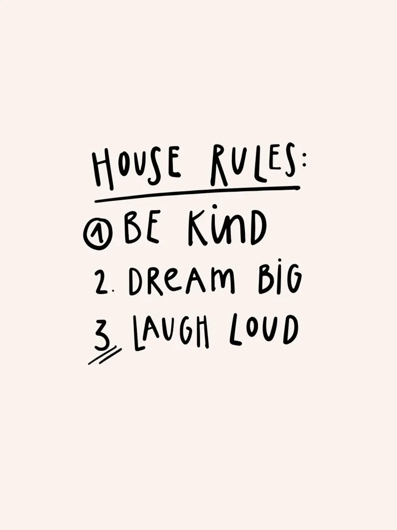 House Rules carta hahnemühle da KRUTH DESIGN