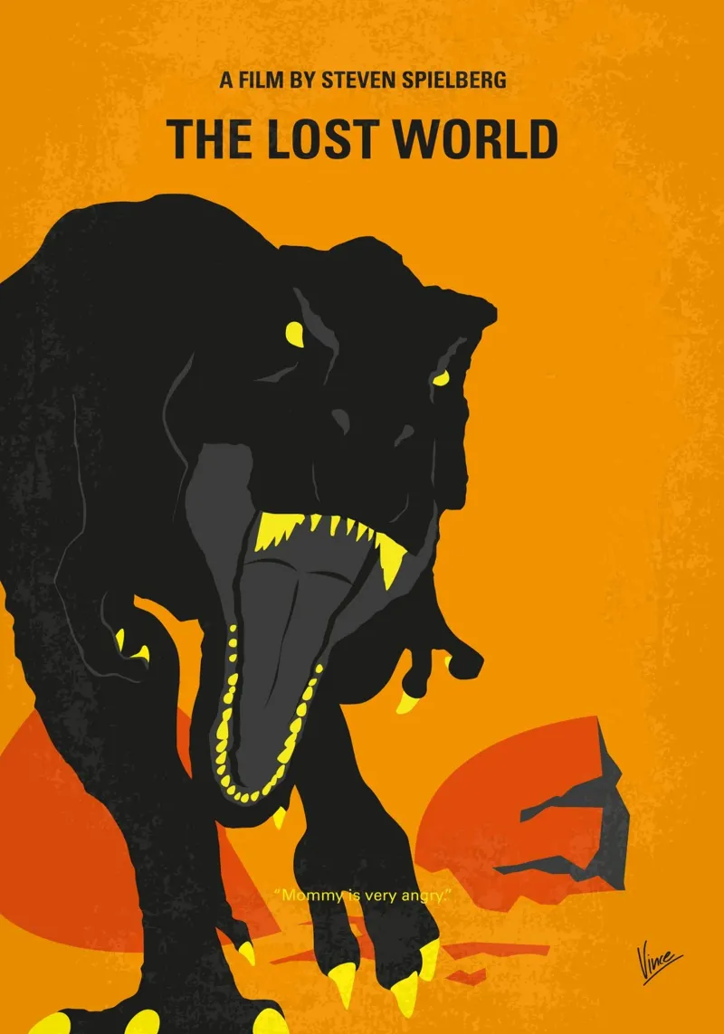 No1279 My The Lost World minimal movie poster poster da Chungkong