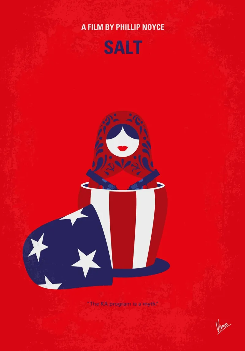 No1291 My Salt minimal movie poster poster da Chungkong