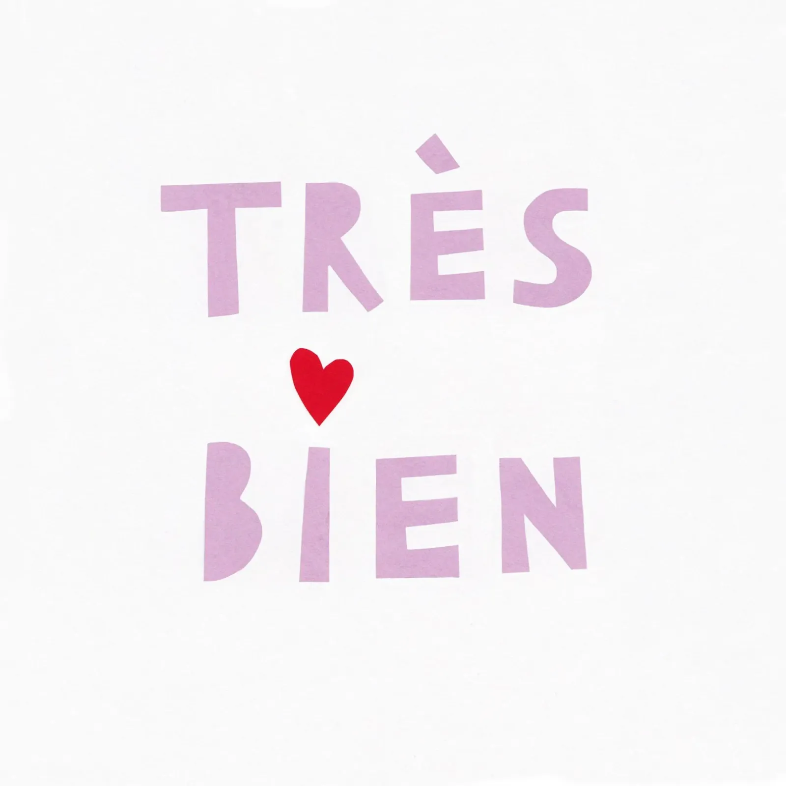 Tres Bien canvas by Iris Knabenschuh Design