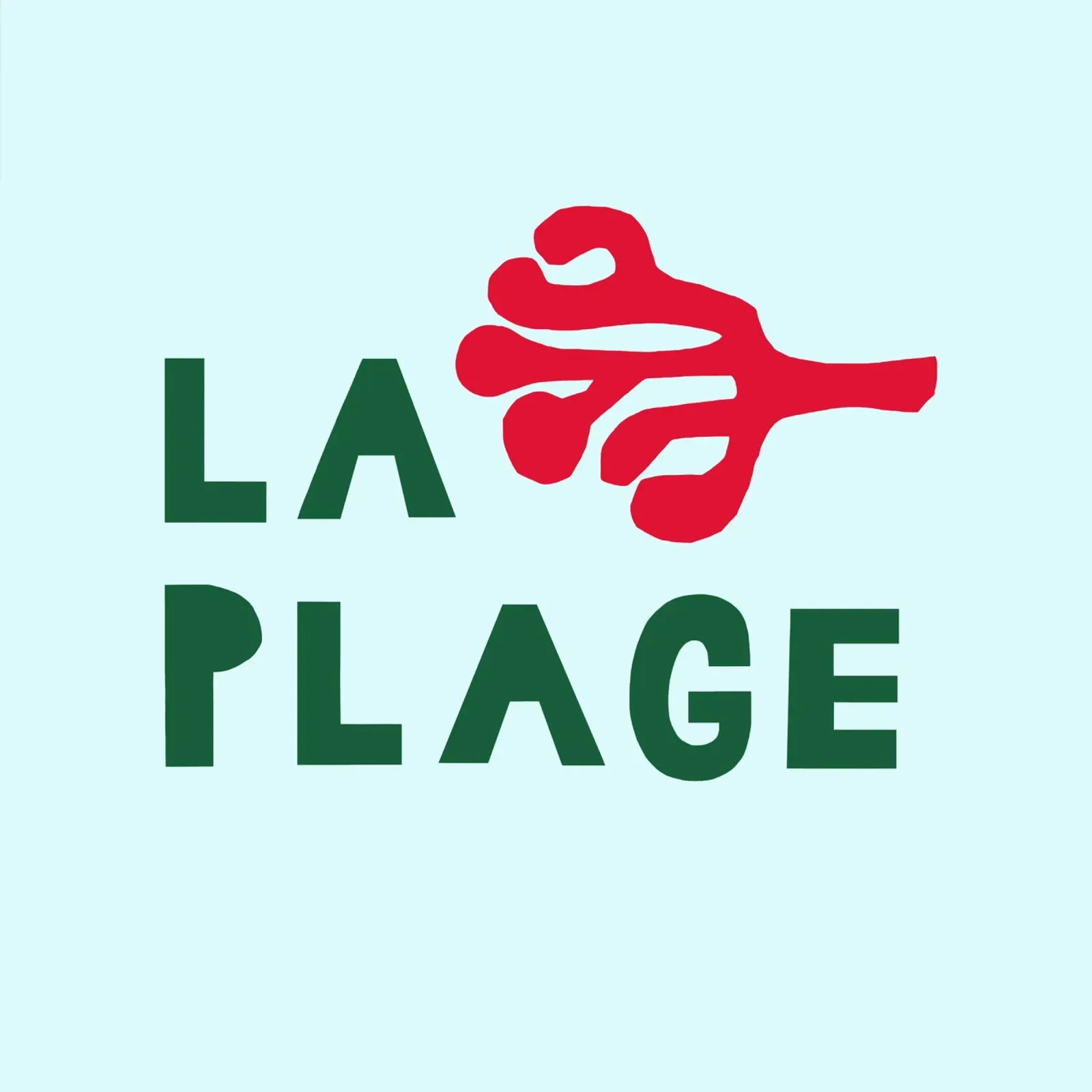 La Plage Papercut Poster von Iris Knabenschuh Design