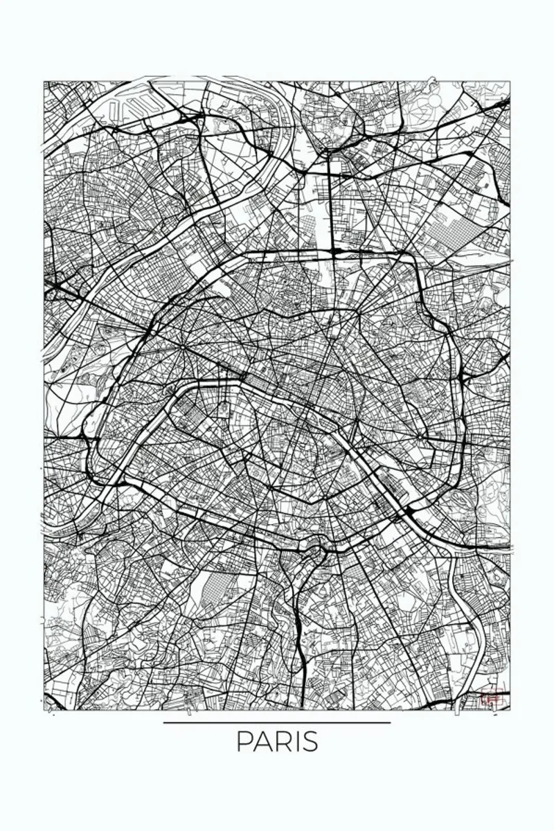 Paris Minimal pellicola backlit da Hubert Roguski