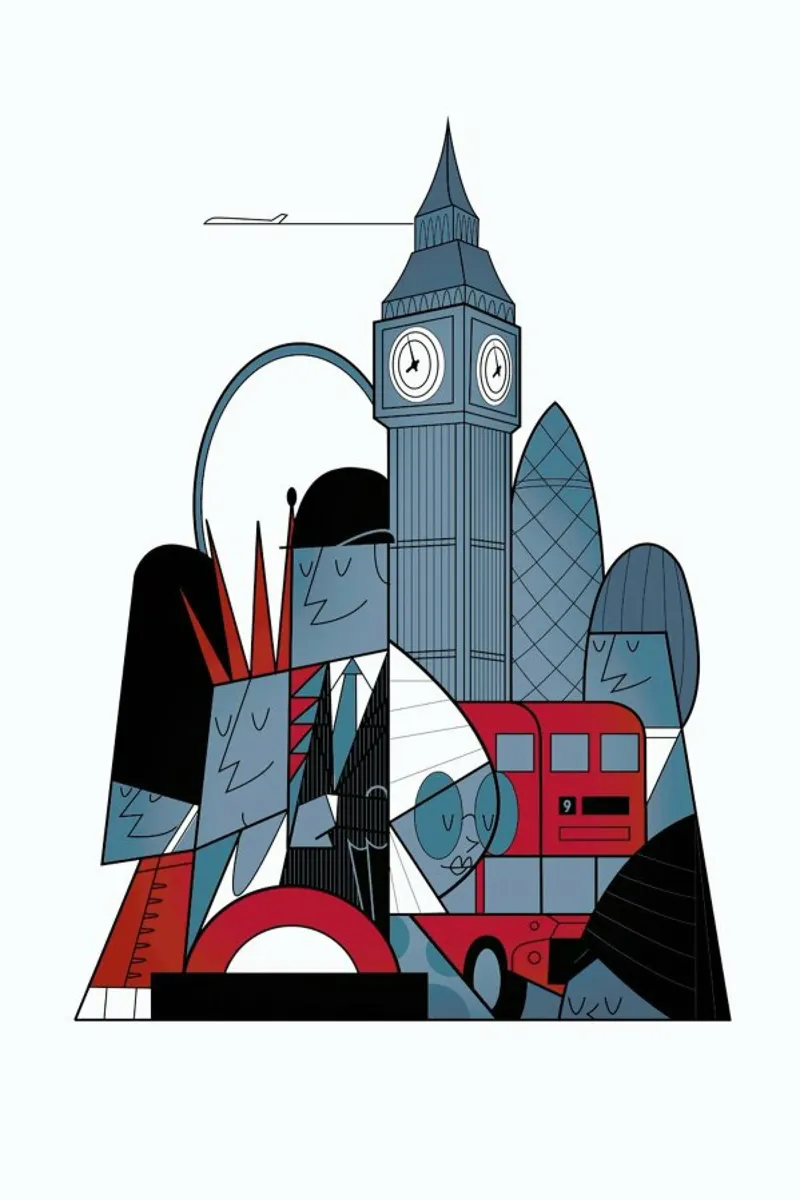 London pellicola backlit da Ale Giorgini