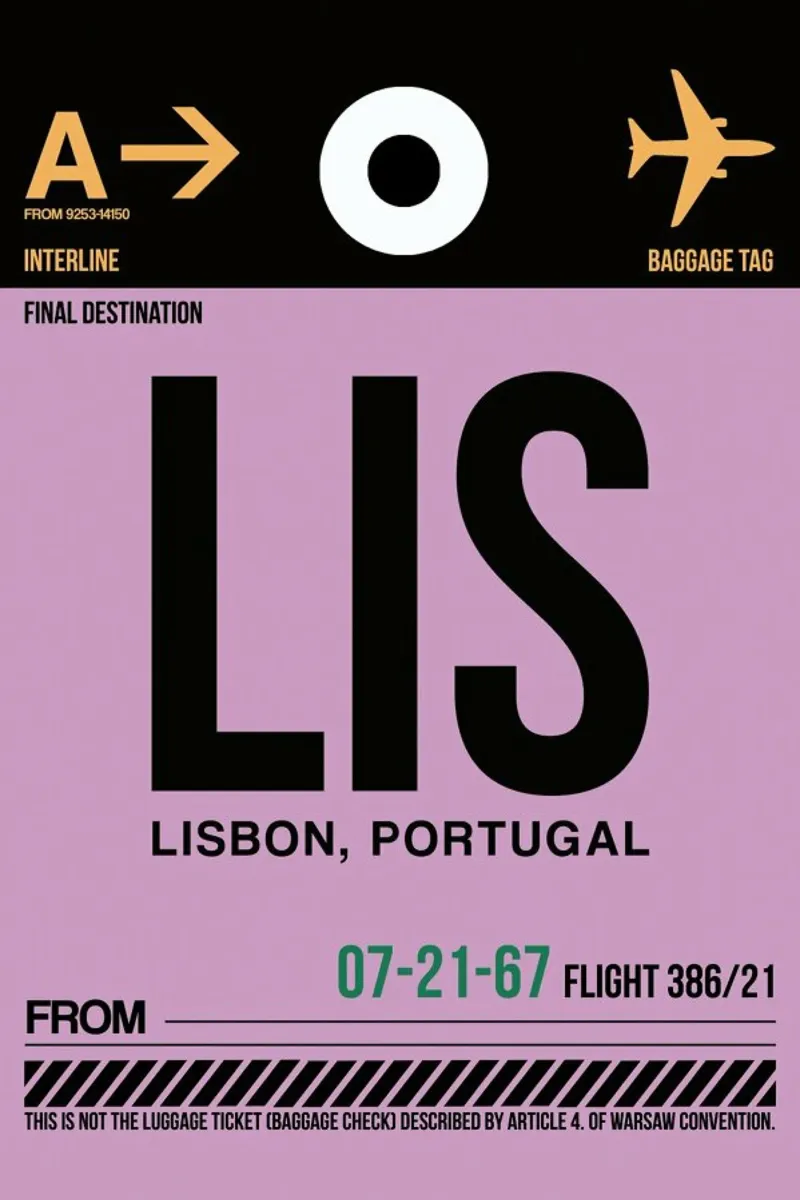 LIS - Lisbon pellicola backlit da Naxart