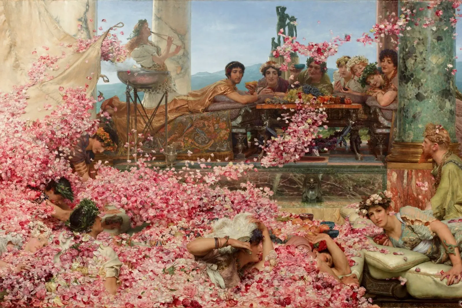 Alma-Tadema - Le rose di Eliogabalo poster da William Store