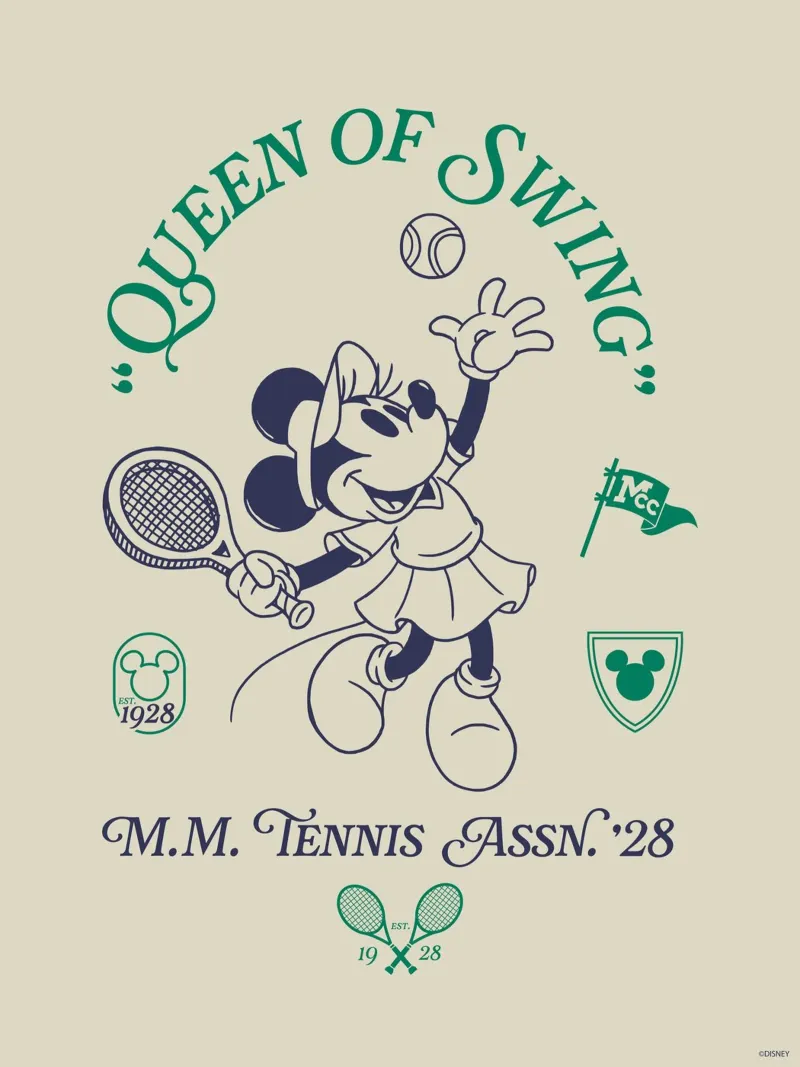 Queen of Swing poster con telaio in plastica da Mickey Mouse
