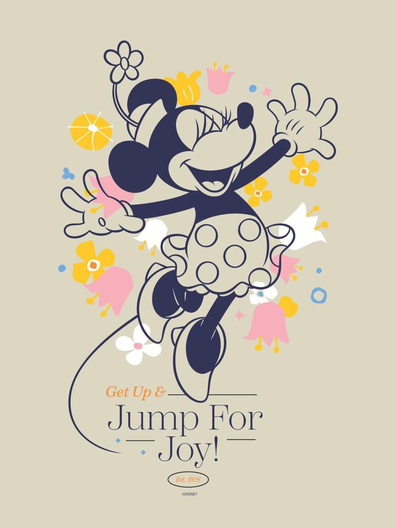 Minnie Mouse - Joy Poster von Mickey Mouse