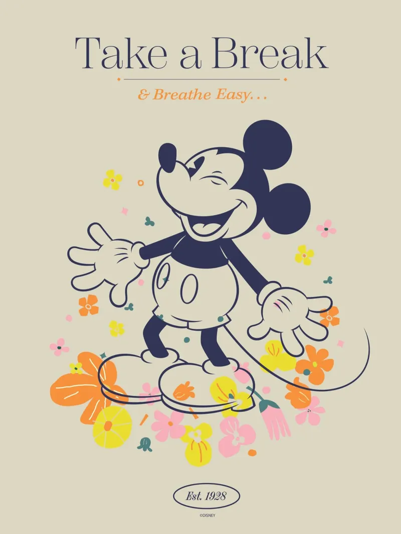 Mickey - breath easy hahnemühle by Mickey Mouse