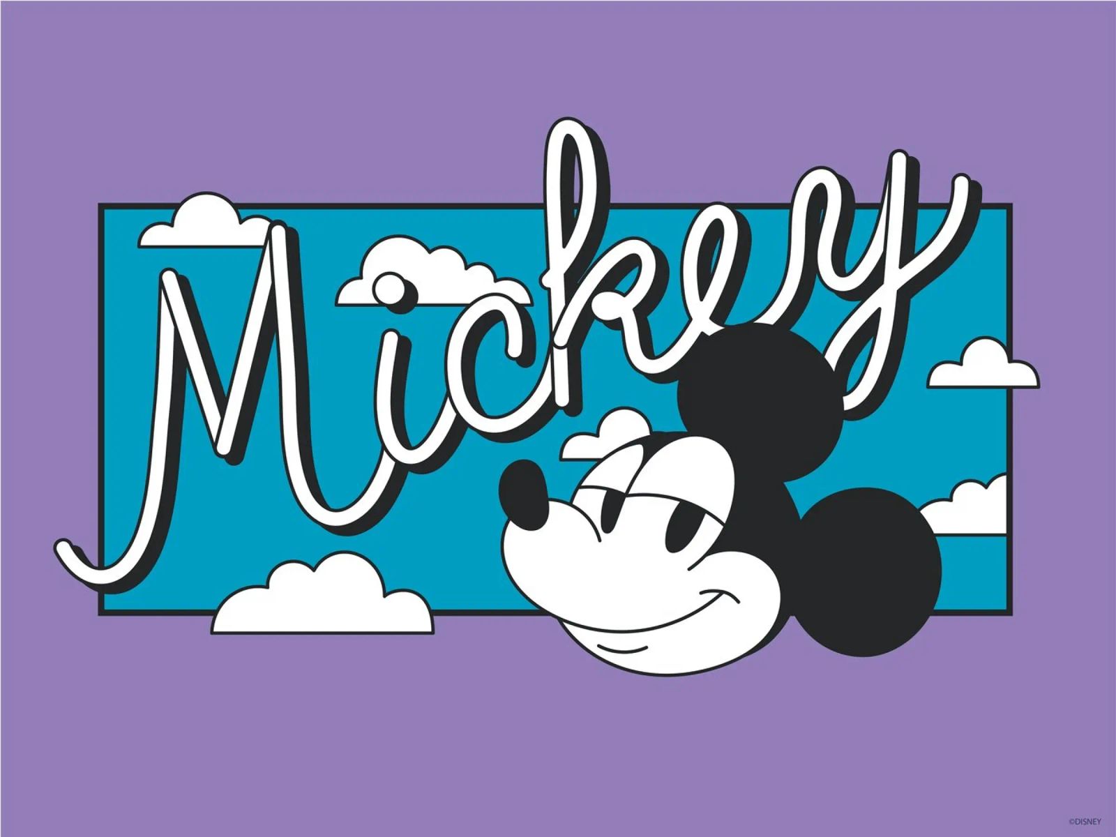 Mickey Mouse Poster von Mickey Mouse