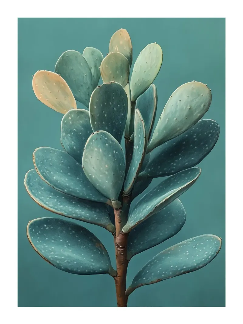 Desert elegance canvas with Floater frame by Flora & Horizon
