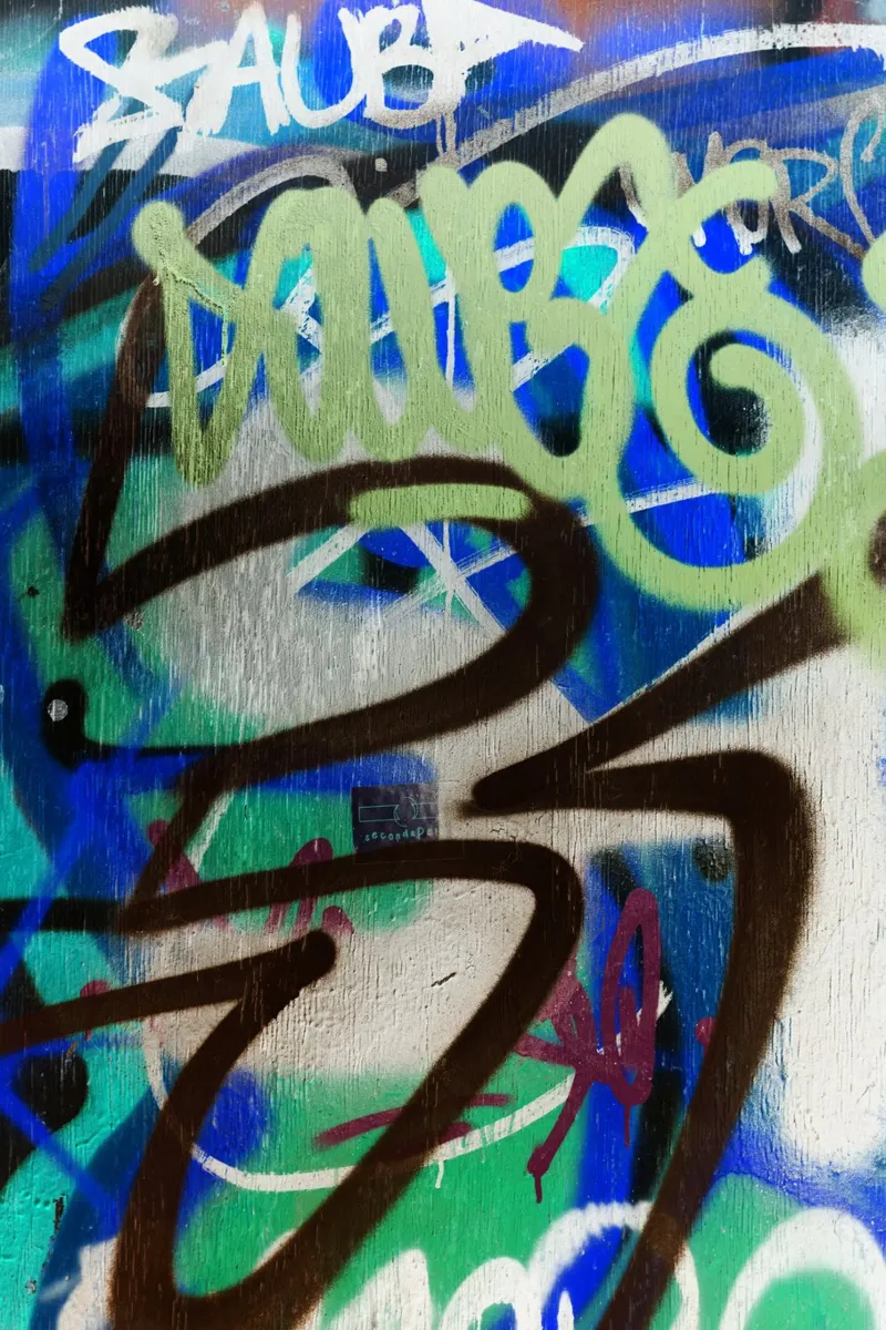 Graffiti Tags pellicola backlit da Jonas Klein