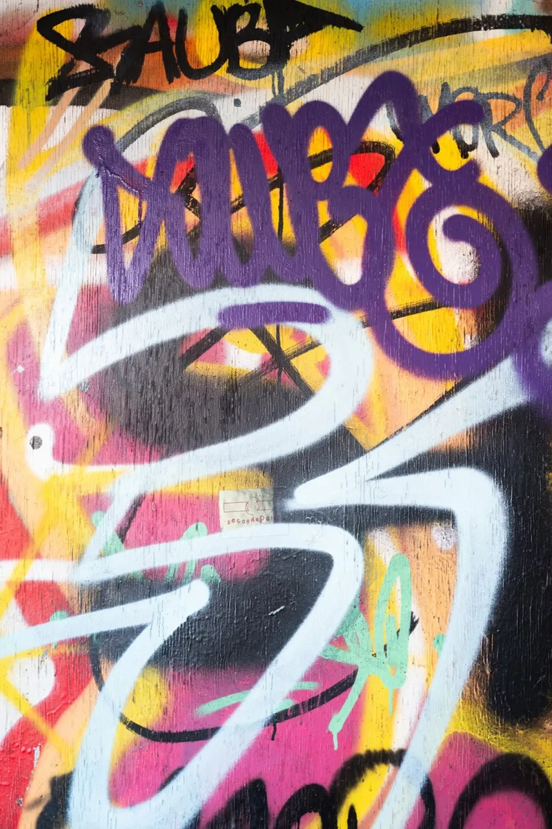 Graffiti Tags 2 pellicola backlit da Jonas Klein