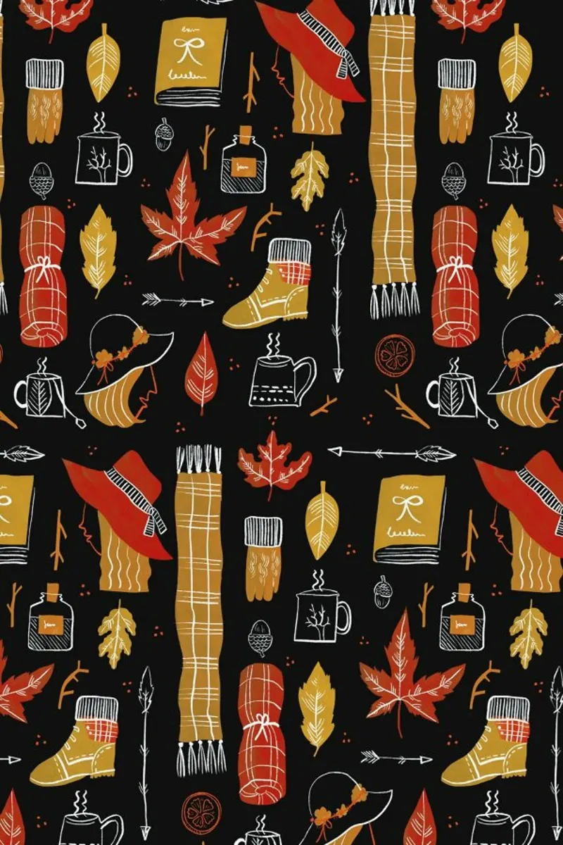 Autumn canvas met Baklijst van Moira Scicluna Zahra