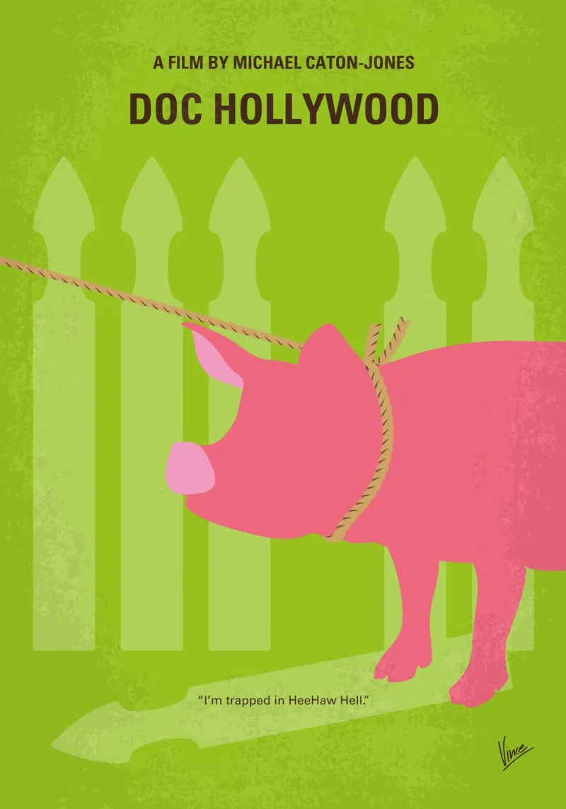 No1379 My Doc Hollywood minimal movie poster poster da Chungkong
