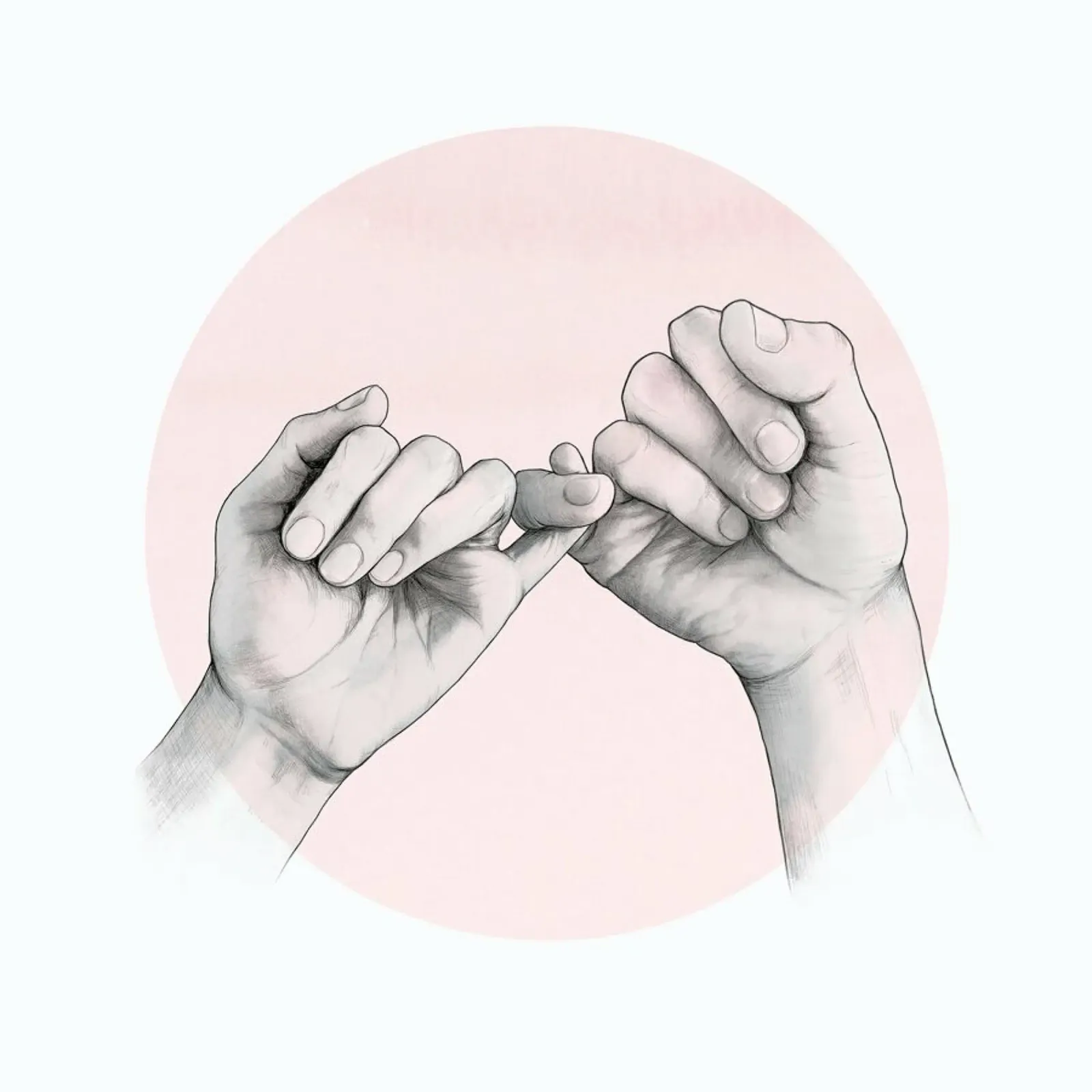 Pinky Swear pellicola backlit da Laura Graves