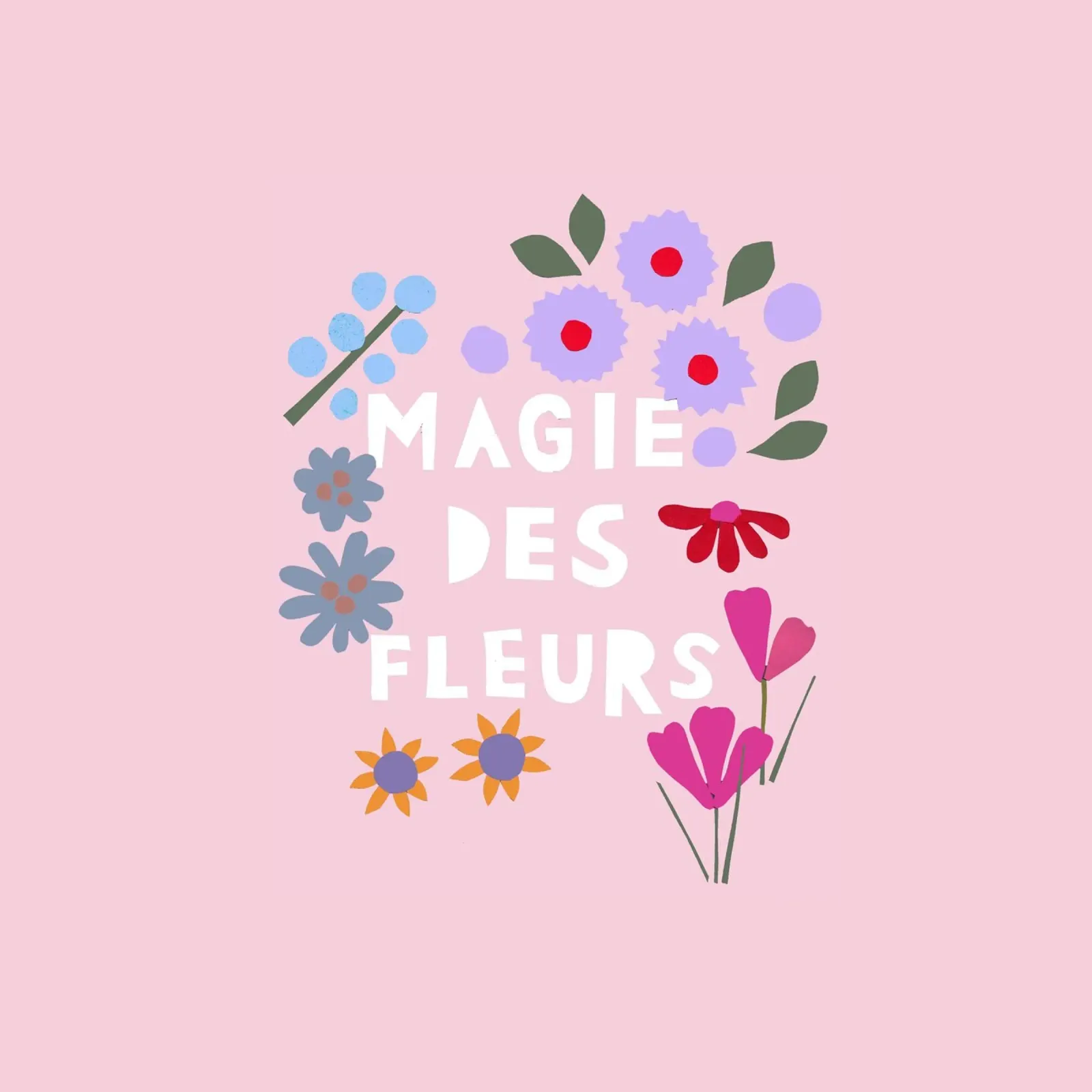 Magie des Fleurs rosa carta hahnemühle da Iris Knabenschuh Design