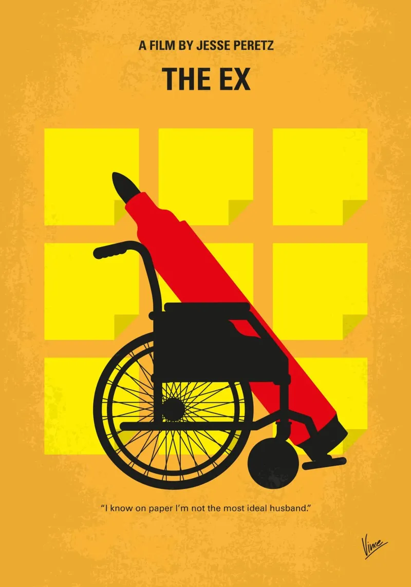 No1403 My The Ex Fast Track minimal movie poster poster da Chungkong