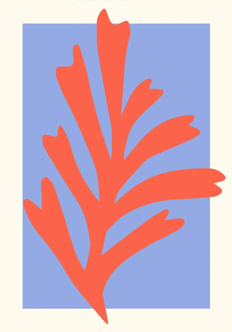Matisse abstract bold colours art hahnemühle by pdigitalprints