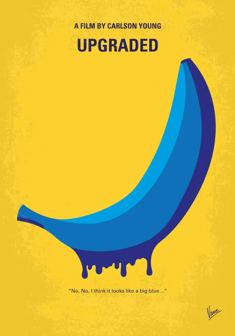 No1436 My Upgraded minimal movie poster carta hahnemühle da Chungkong