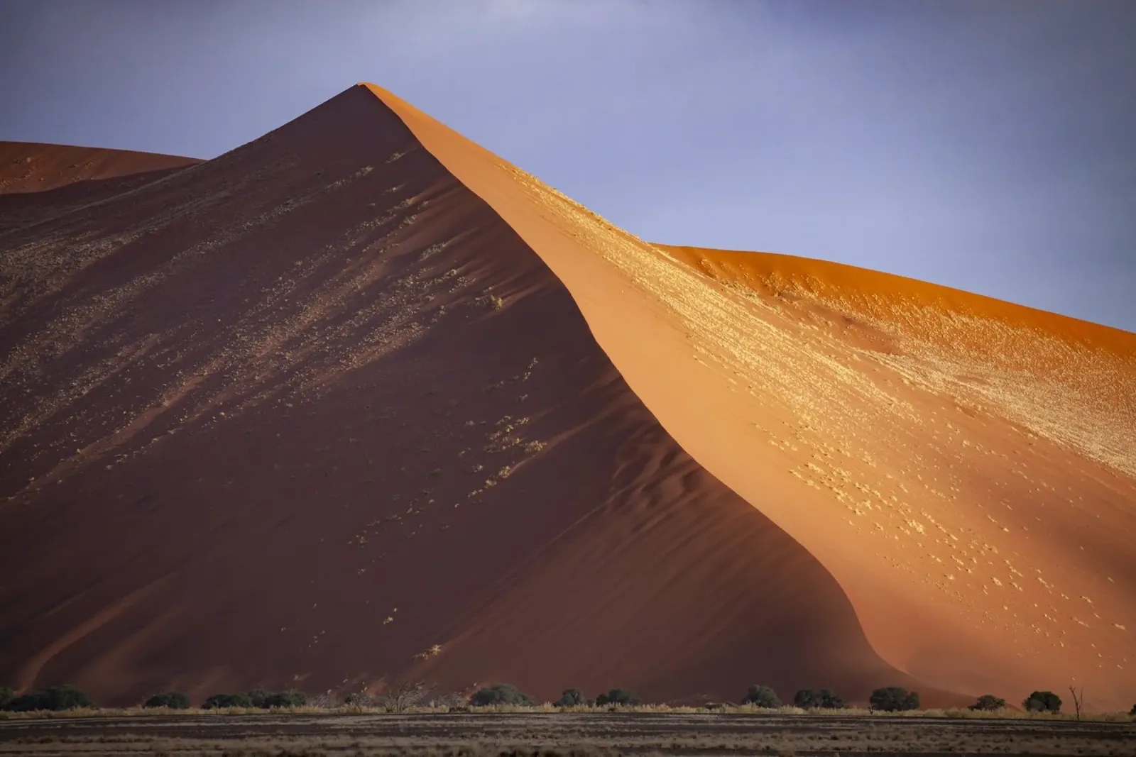 Sossusvlei Dünen Namibia pellicola backlit da Reisefotografie - Bilder aus aller Welt