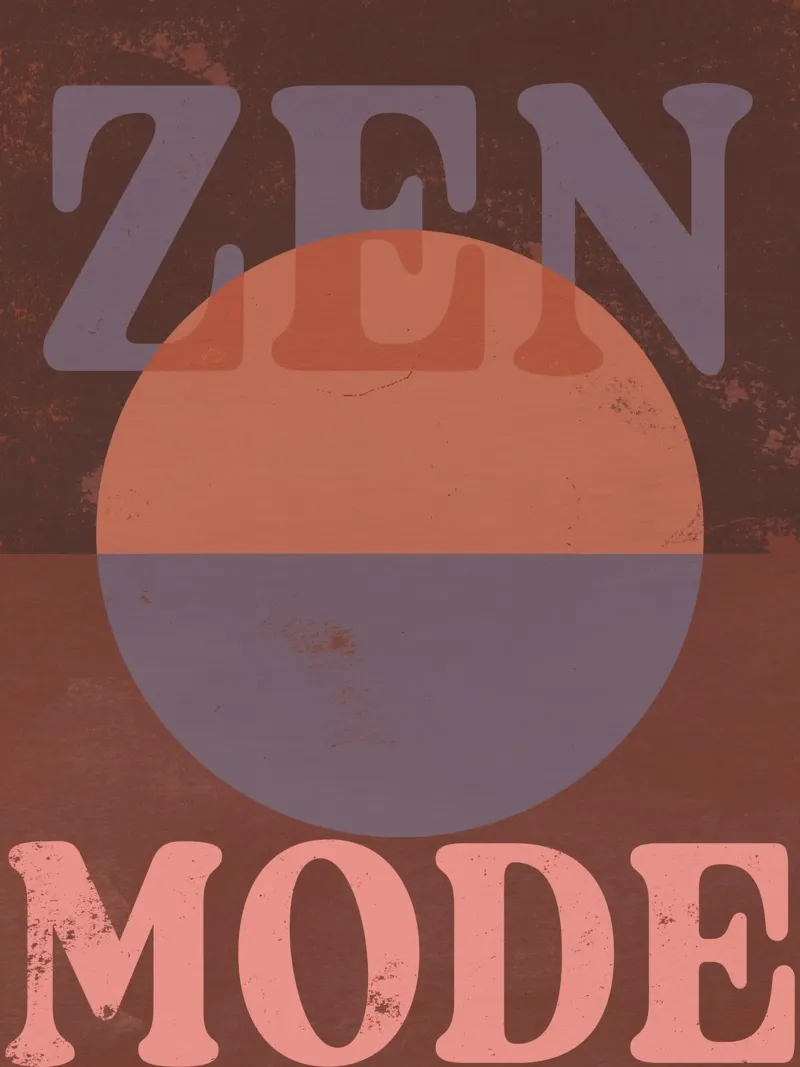 Zen Mode (Circle) carta hahnemühle da treechild