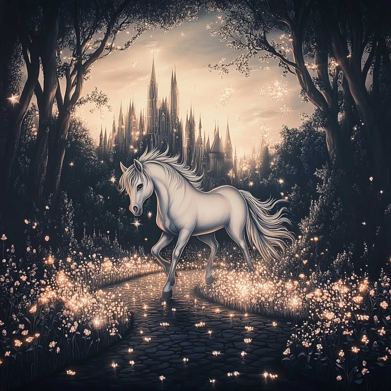 Prancing Pony carta hahnemühle da Synthaira