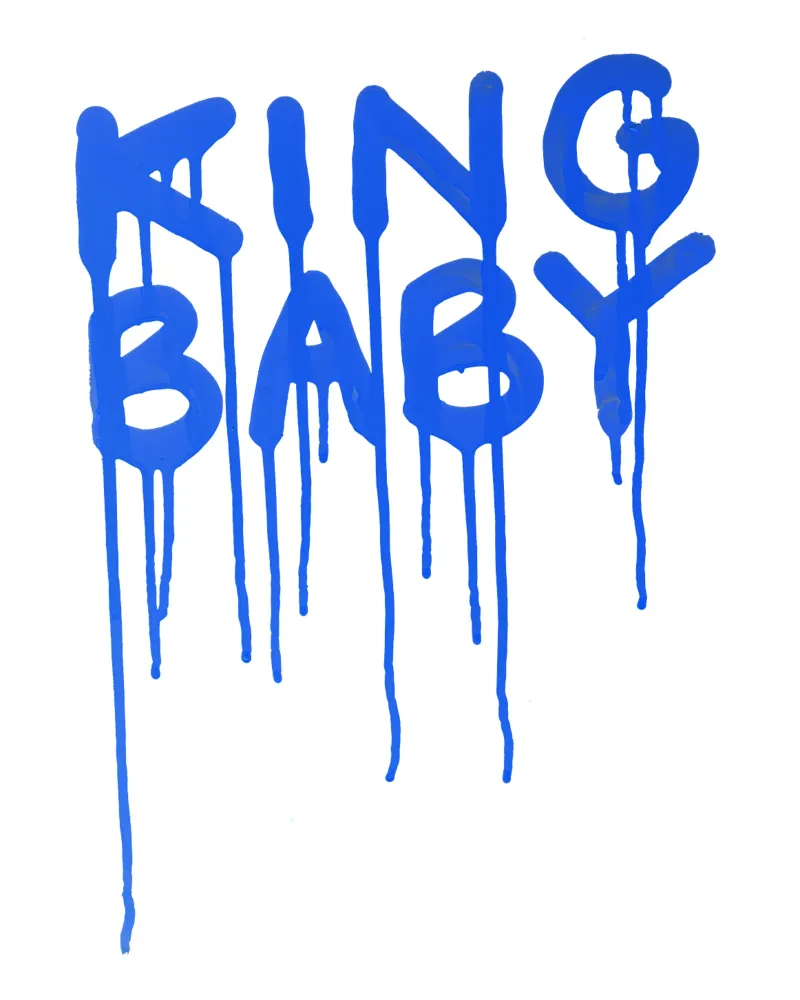 King Baby tela con Cornice a cassetta da Flo Klein