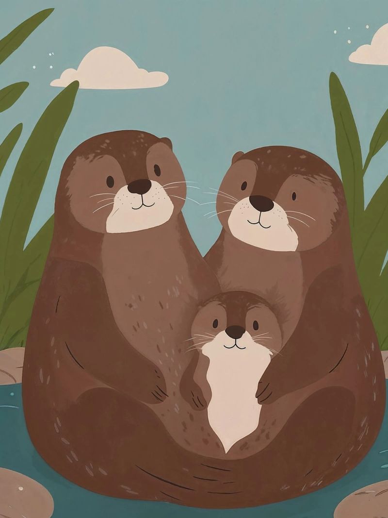 Lontre amichevoli poster da SnoopyAnimals