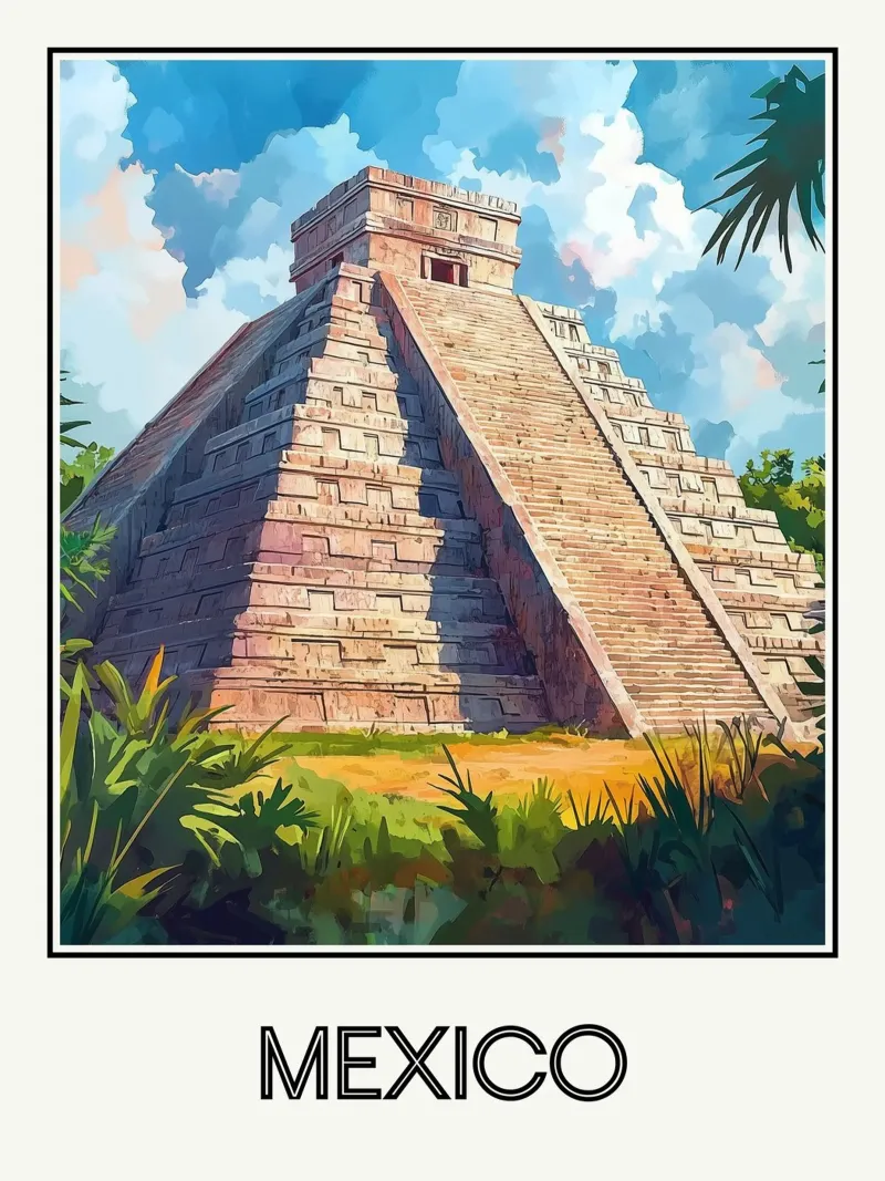 Messico carta hahnemühle da Frame the World