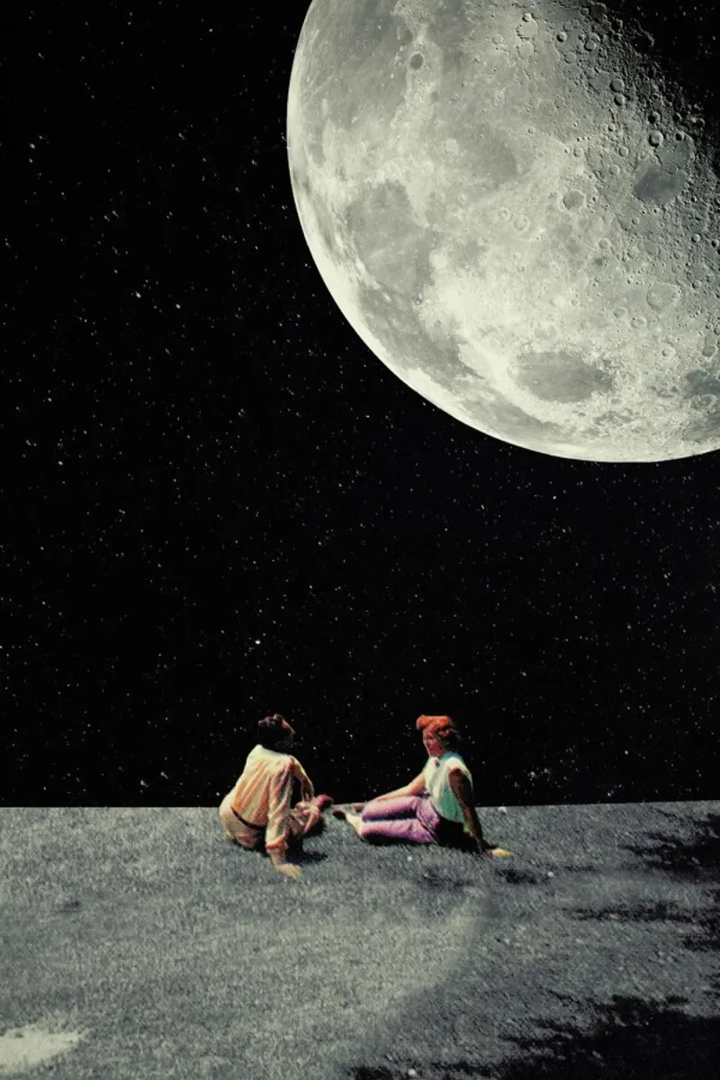 I Gave You The Moon For A Smile carta hahnemühle da Frank Moth