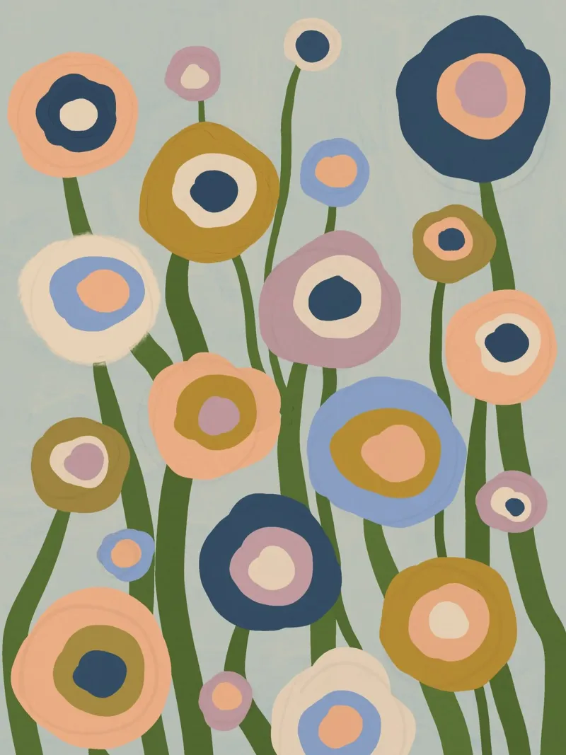 Meadow poster con telaio in plastica da GigiRosado