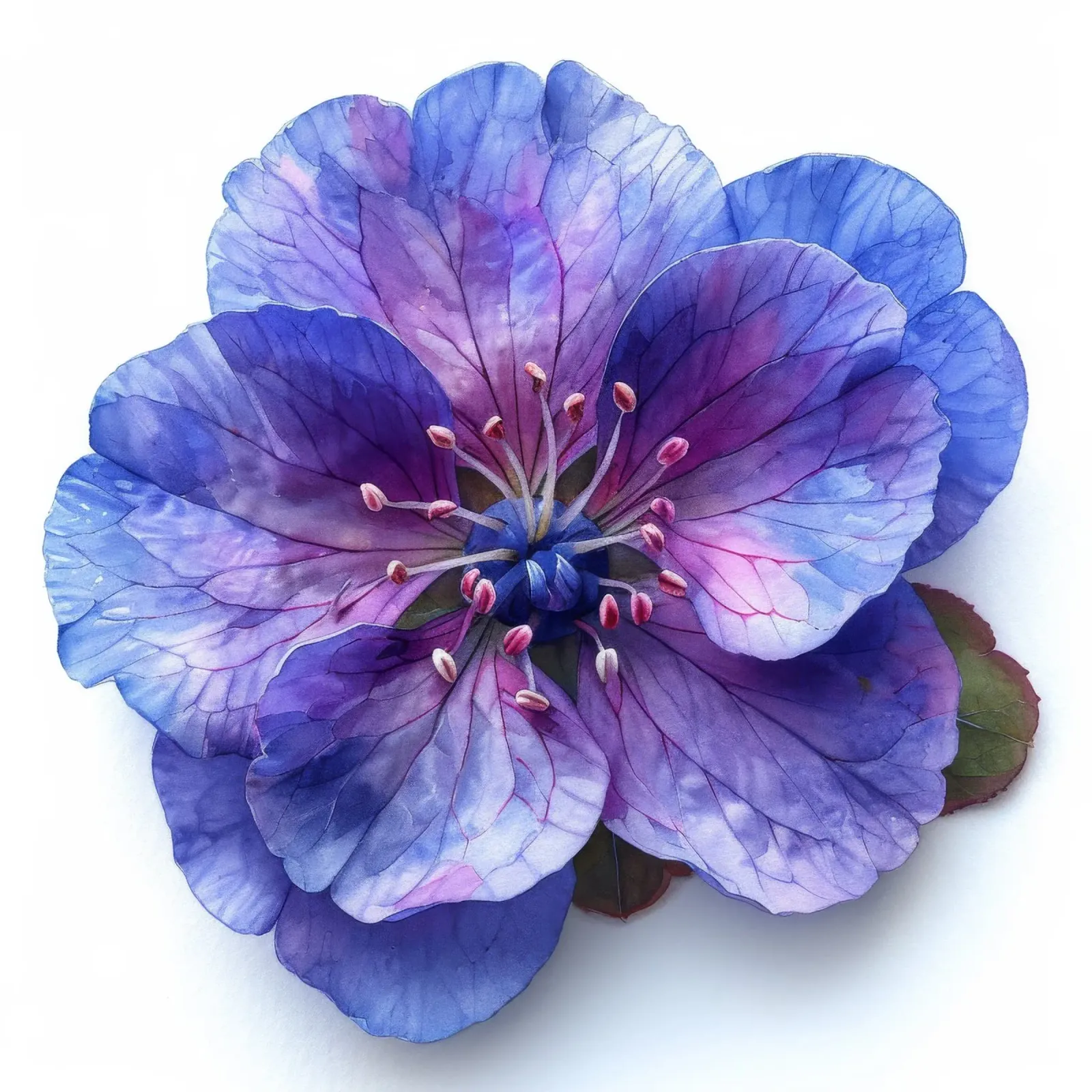 Fiore di Lunaria 1 poster con telaio in legno da Bold Blooms