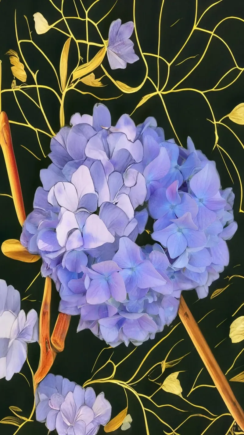 Blumen_5 carta hahnemühle da Abstract Art by LK