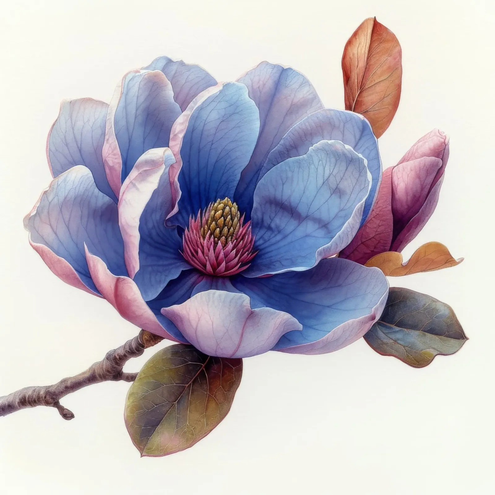 Fiore di magnolia 3 pellicola backlit da Bold Blooms