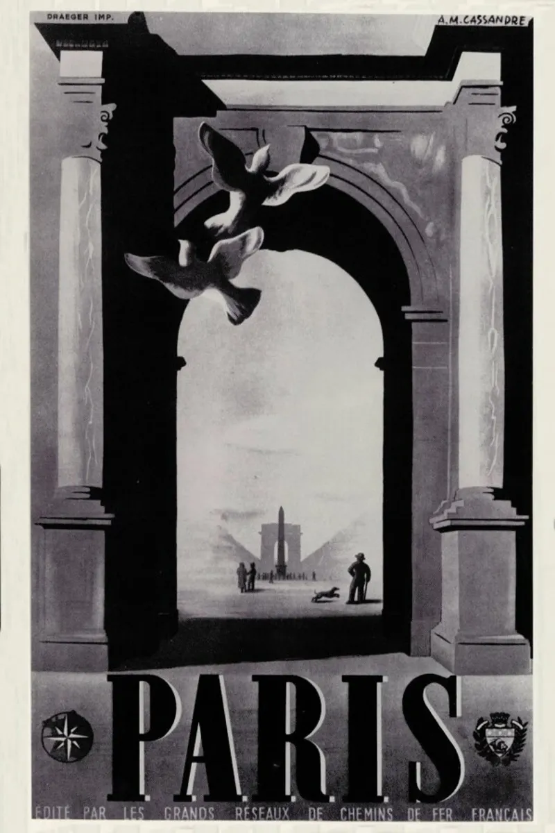 Paris poster da Hemingway Design