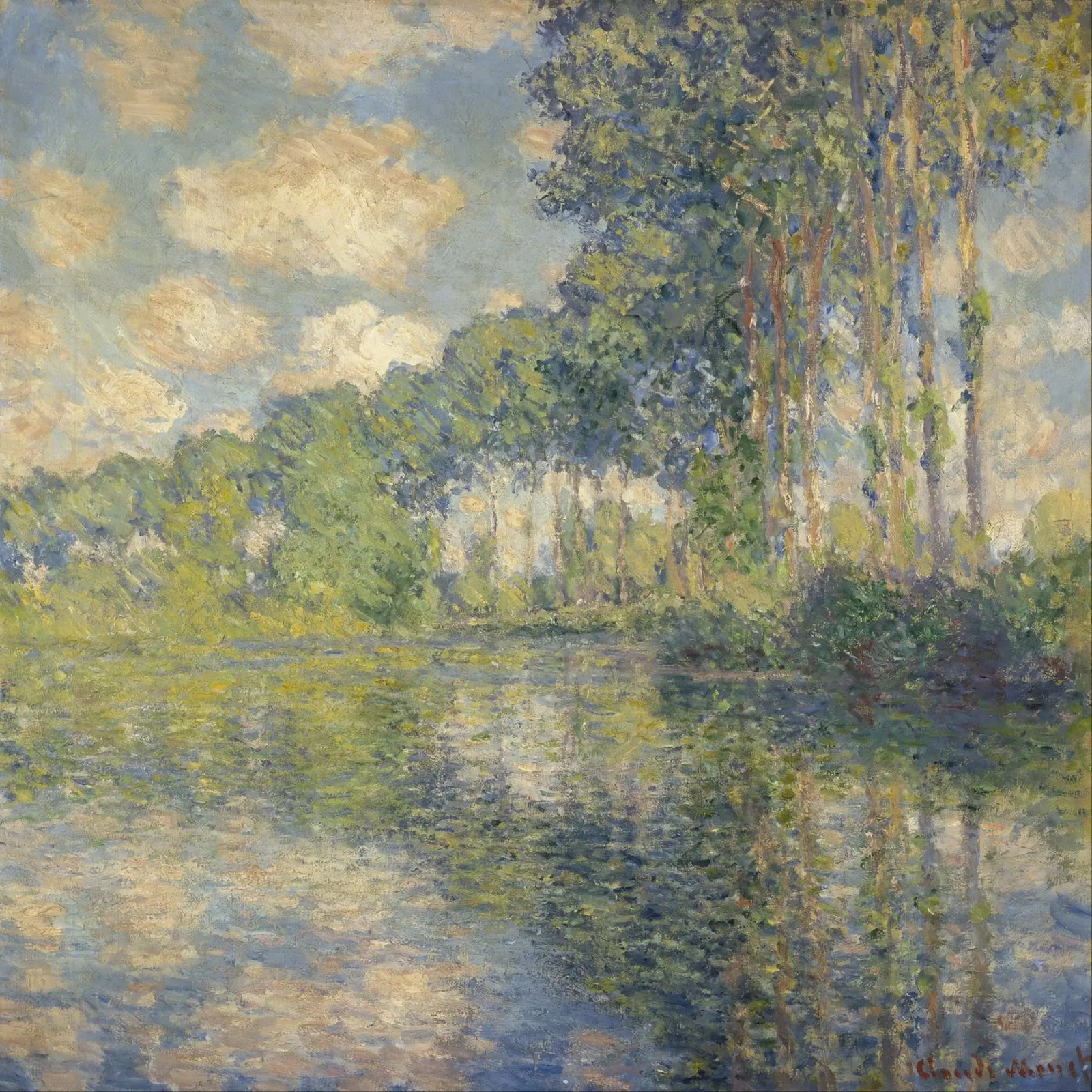 Claude Monet - Pioppi sull'Epte plexiglass da Timeless Artworks