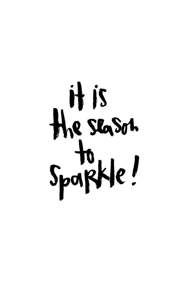 The Season to Sparkle pellicola backlit da Brushmeetspaper