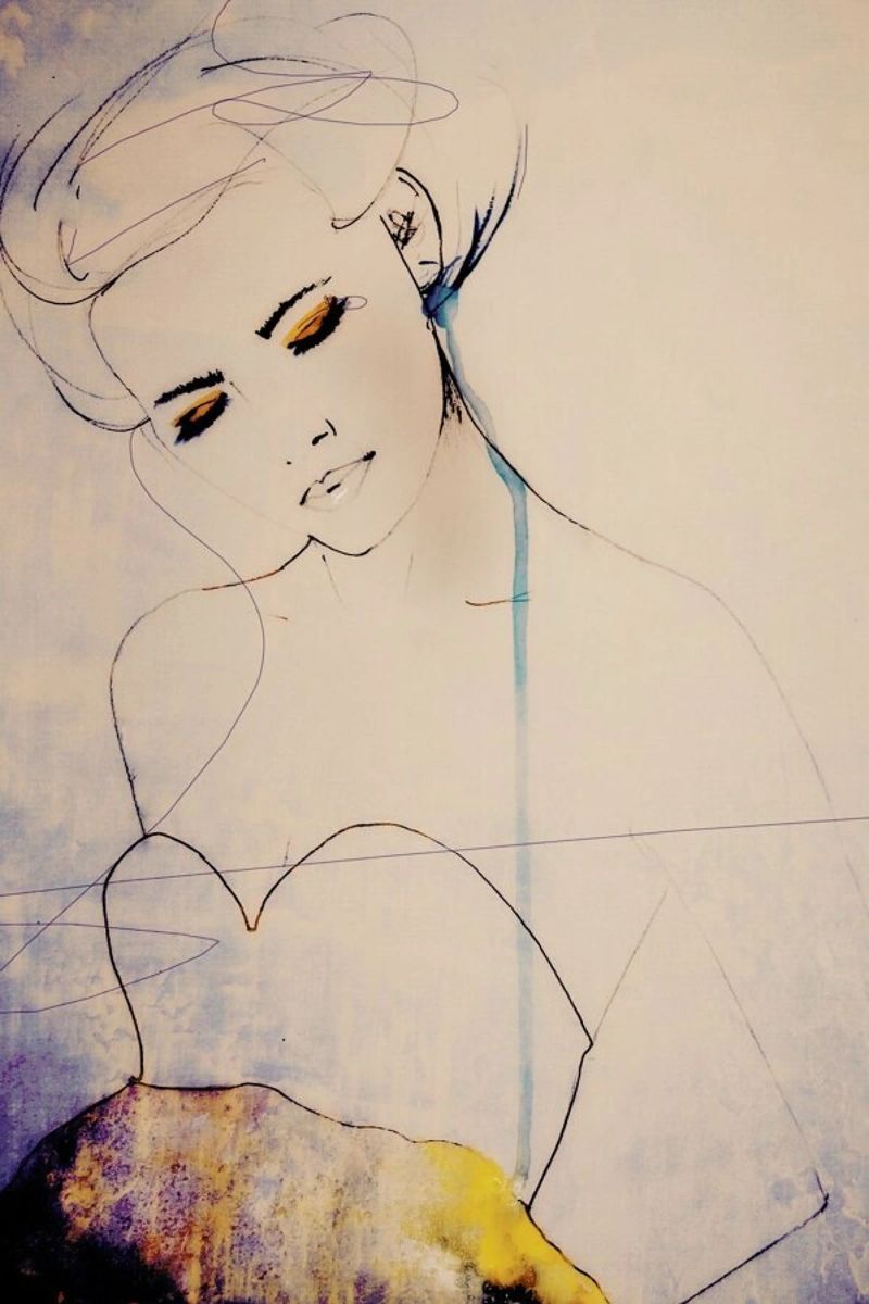 Abstractions Aside Leinwand von Leigh Viner