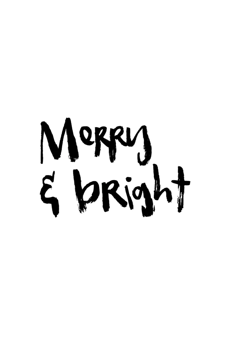 Merry & Bright pellicola backlit da Brushmeetspaper
