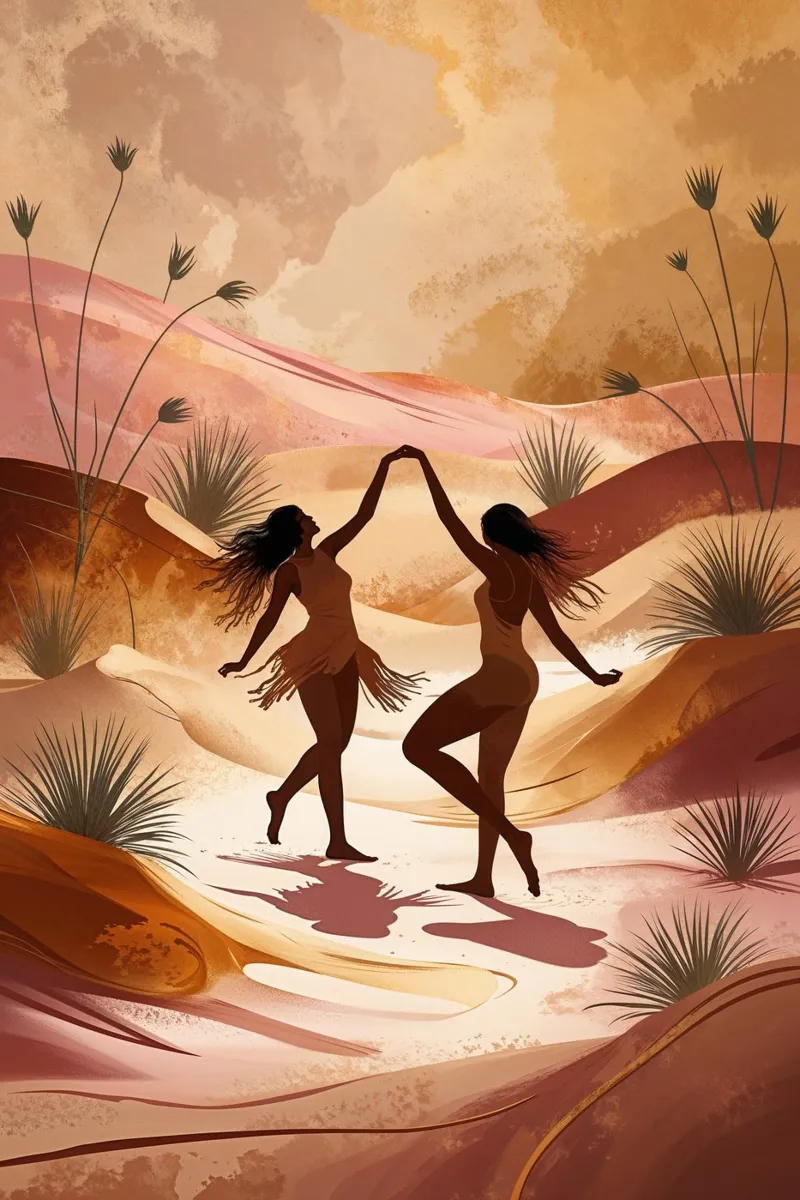 Golden Harmony in the Sands carta hahnemühle da AlbertKlee