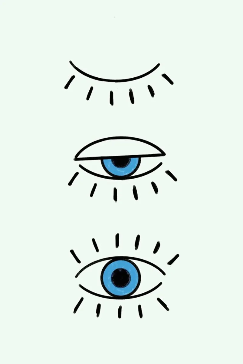 Summer Evil Eye pannello forex da cafelab